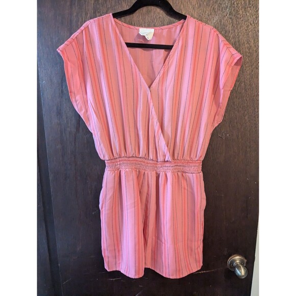 4/$12 Harper Heritage Small Striped Romper - Picture 1 of 9
